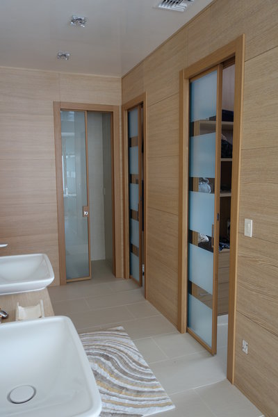 8' Tall glass doors, GAVISIO-4 model