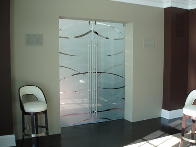 Double sliding door model MAREA, made in Italy