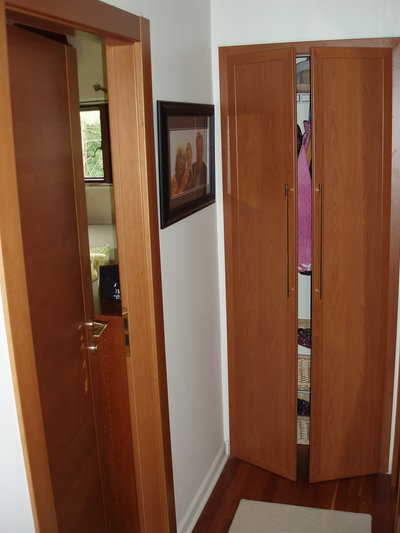 Hallway closet door