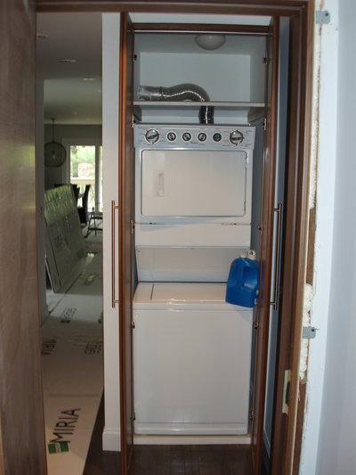 Washer & Dryer Closet