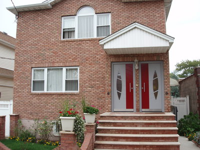 Two exterior doors custom crafted to the size  in Austria