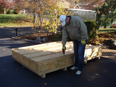 Wooden box to provide ultimate protection during international transit