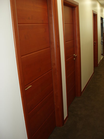 iO collection solid cherry doors